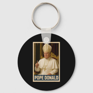 Llavero Trump como Iglesia del Vaticano