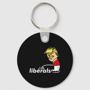 Llavero Trump, contra el liberalismo Donald Trump