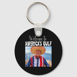 Llavero Trump da la bienvenida a Trump, el cómico Trump en