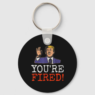 Llavero ¡Trump, despedido! Gráfica divertida