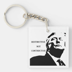 Llavero Trump/Destructivo No Constructivo