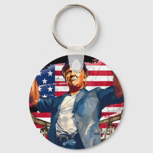 Llavero Trump Drill Baby Drill Trump 2024