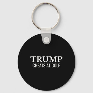 Llavero Trump engaña golf - divertida protesta política