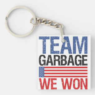 Llavero Trump - Equipo basura que ganamos
