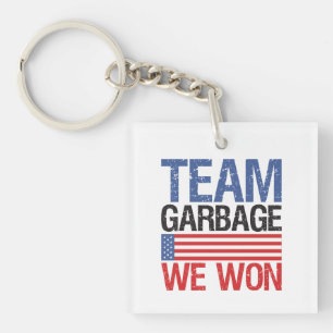 Llavero Trump - Equipo basura que ganamos
