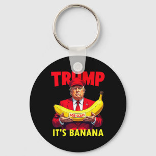 Llavero Trump es gracioso el estrellamiento en Banana (a e
