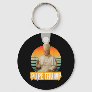 Llavero Trump es gracioso, Trump es un retro cristiano en