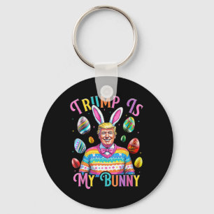 Llavero Trump es mi conejita, los huevos de caza de primav