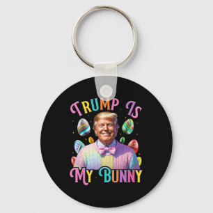 Llavero Trump Es Mi Conejito Primavera Buscar Huevos Hacen