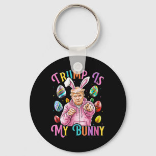 Llavero Trump Es Mi Conejito Primavera Buscar Huevos Hacen