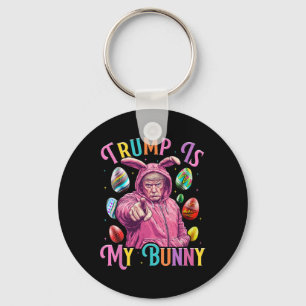 Llavero Trump Es Mi Conejito Primavera Buscar Huevos Hacen