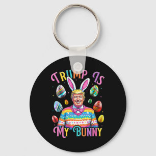 Llavero Trump Es Mi Conejito Primavera Buscar Huevos Hacen