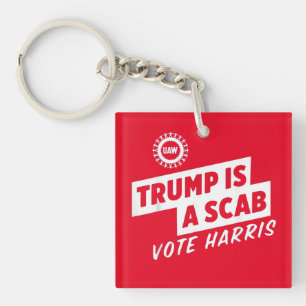 Llavero Trump es un presidente de Scab Vote Harris 2024