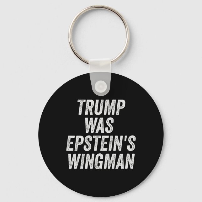 Llavero Trump fue el diseño Wingman de Epstein (Anverso)