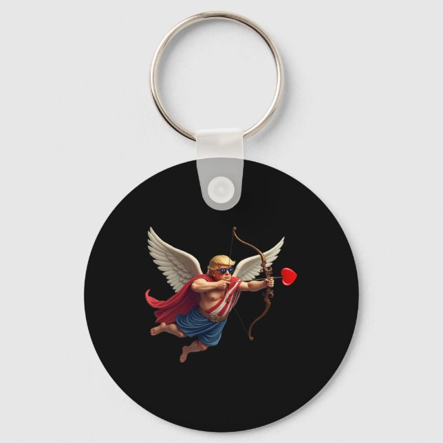 Llavero Trump Funny Heart Valentine (Anverso)