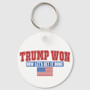 Llavero Trump ganó ahora