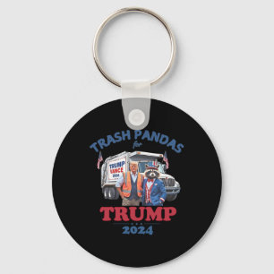 Llavero Trump Garbyge Trash Pandas para Trump 2024