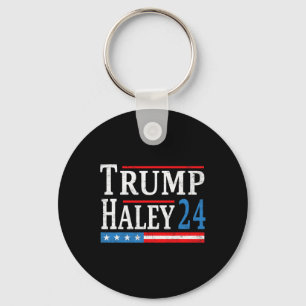 Llavero Trump Haley 2024 Presidente Elección Republicano T