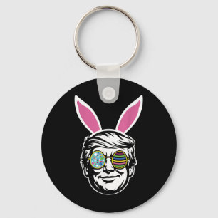 Llavero Trump Happy Easter Bunny Egg Hunt Spring Funny Hop