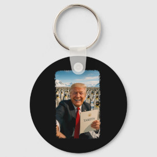 Llavero Trump impone arancel a pingüino irónico política M