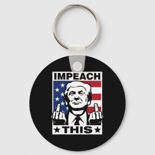Llavero Trump Impugna Esto Usa Dedos Divertido 