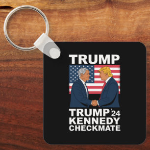 Llavero Trump Kennedy Jaque Mate 2024 Vota Trump Kennedy 