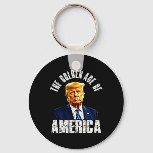 Llavero Trump La Edad De Oro De América Frases Famosas De 