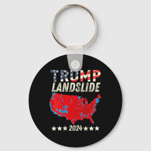 Llavero Trump Landslide 2024 Mapa electoral ganador de Tru