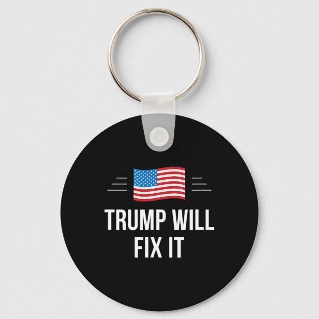Llavero Trump Lo Arreglará - (Anverso)