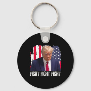 Llavero Trump Lucha Lucha Lucha Bandera Americana Donald T