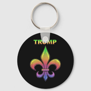 Llavero Trump Mardis Gras _1