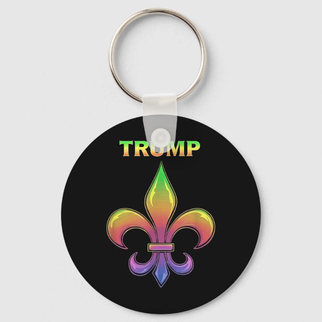 Llavero Trump Mardis Gras _1 (Anverso)