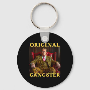 Llavero Trump Original Gangster Divertido Donald Trump
