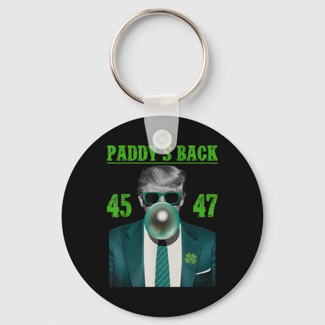 Llavero Trump Paddle Back Design - Funny Trump St (Anverso)