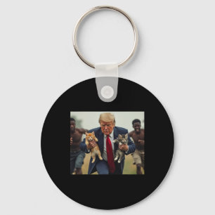 Llavero Trump Para Gatos