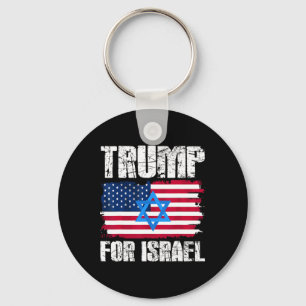Llavero Trump Por Israel Republicano Judío Judíos Donald T