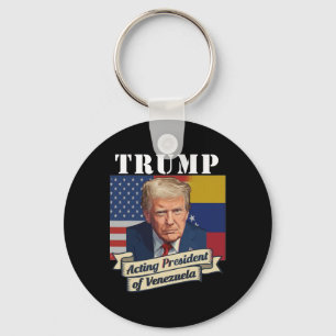 Llavero Trump presidente interino de Venezuela