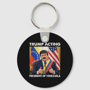 Llavero Trump presidente interino de Venezuela _1