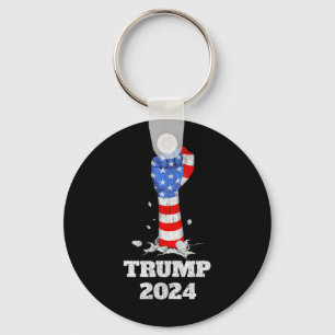 Llavero Trump Primero De 2024 Apoya A Trump 2024