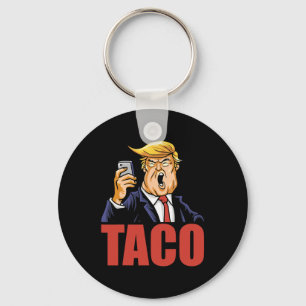 Llavero Trump Siempre se Rinde Chiste Divertido de Taco Re
