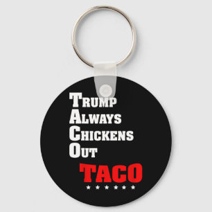 Llavero Trump Siempre se Rinde Taco Comercio Meme Divertid
