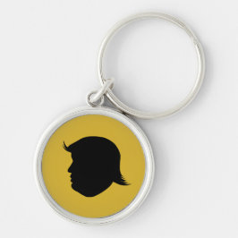 LLAVERO TRUMP SILHOUETTE KEYCHAIN