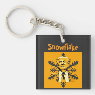 Llavero Trump/Snowflake Keychain