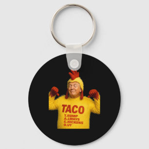 Llavero Trump Taco Trump Siempre se Rajó