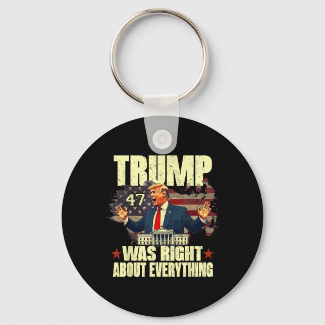 Llavero Trump tenía razón en todo  (Anverso)