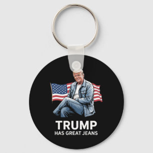 Llavero Trump Tiene Grandes Jeans Regalos Divertidos de Hu