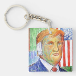 Llavero Trump Van Gogh