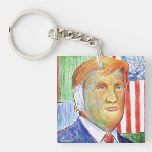 Llavero Trump Van Gogh (Frente)