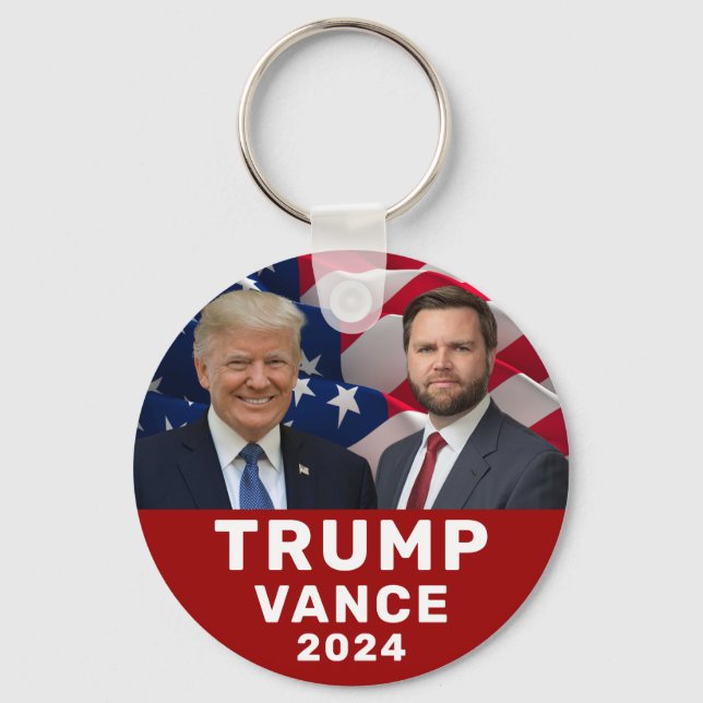 Llavero Trump Vance 2024 (Anverso)