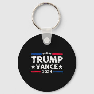 Llavero Trump Vance 2024 Apoyando a Trump Re-elec